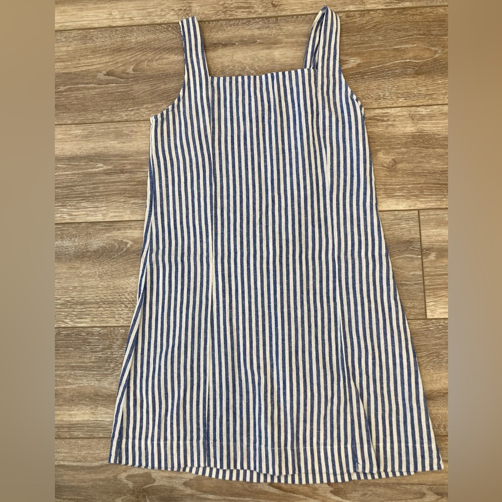 Old Navy Blue and White Striped Girls' Sundress